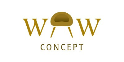 Waw Concept Logo